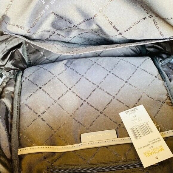 Michael Kors RAE GRAPHIC MD Quilted Metallic Backp main image 7